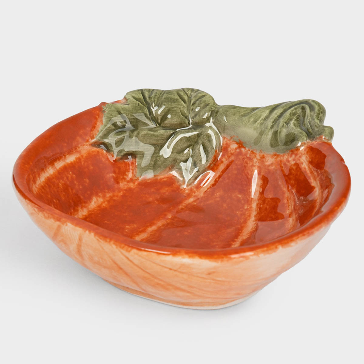 Пиала Anna Lafarg Bright Pumpkin Тыква с листом
