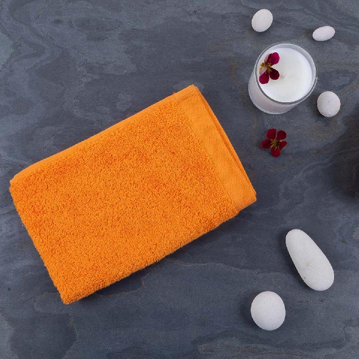 Полотенце махровое Lameirinho Aqua 30x50см, цвет оранжевый