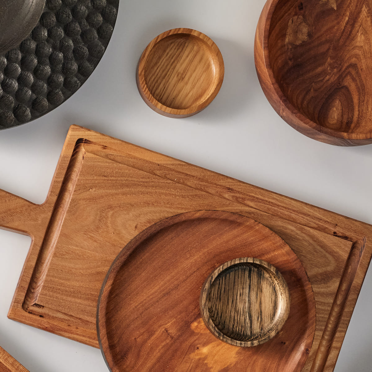 Соусник-шайба 50мл Kenai Ceramics Wood 7см