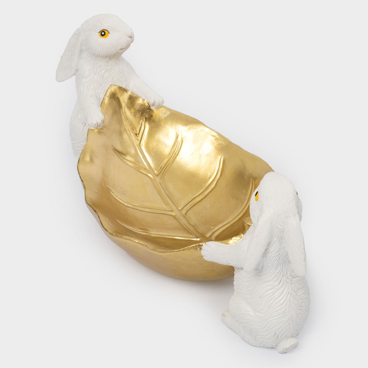 Блюдо декоративное Anna Lafarg Пасха Золотая