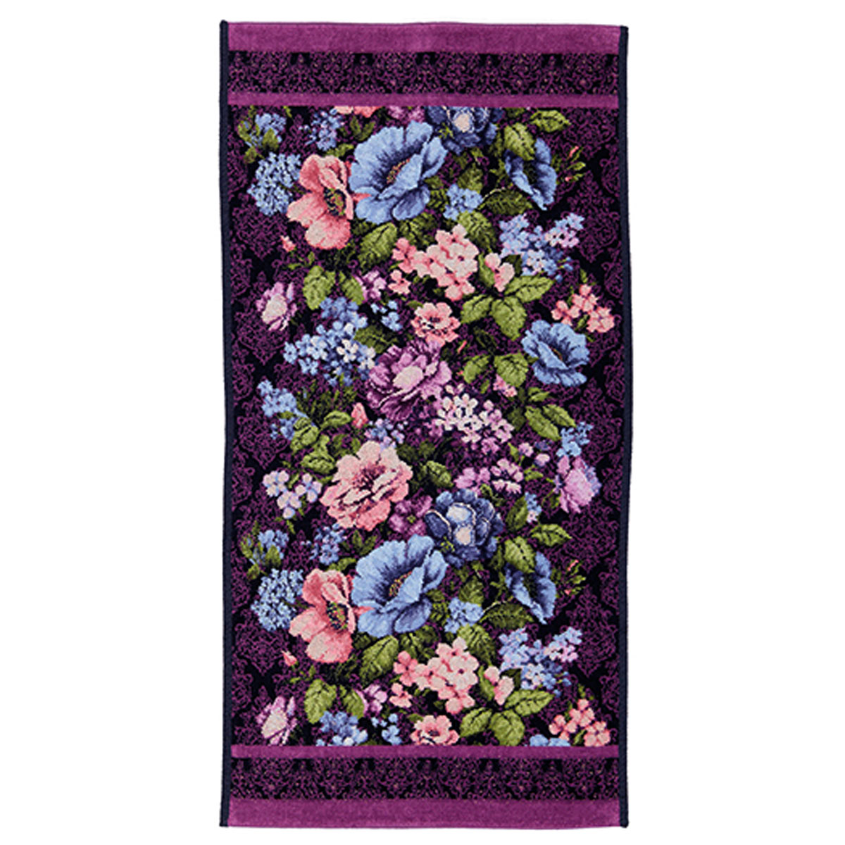 Полотенце Feiler Anjelika 37x50см, цвет мальва, свекольный