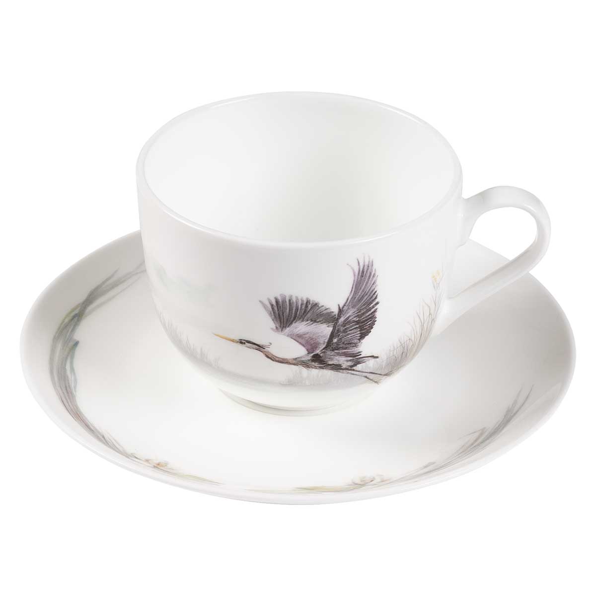 Набор чайных пар Zapel Ardea Cinerea 12 предметов на 6 персон