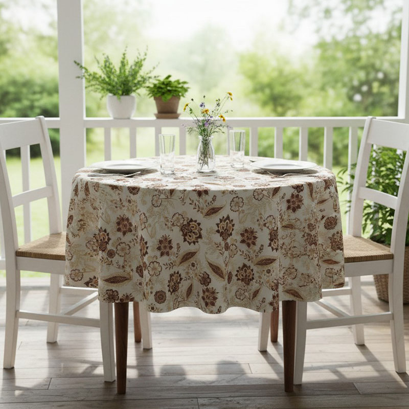 Скатерть круглая Pappel Sonia 180см