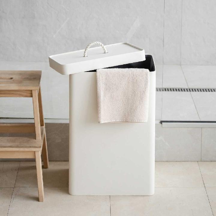 Корзина Rompicato Rectbask 70л, цвет белый
