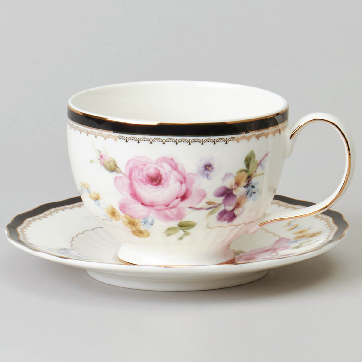 Чайный набор Lefard Мейсенский Букет 12 предметов на 6 персон