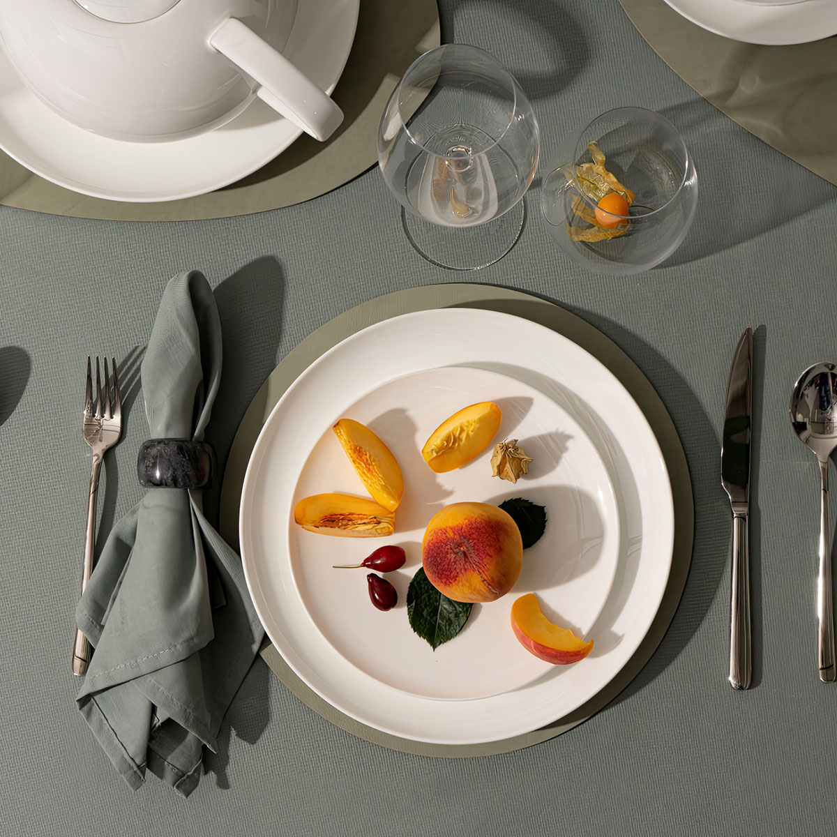 Тарелка закусочная Zapel Table Blanche 20,5см