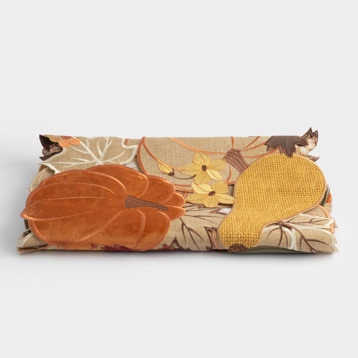 Дорожка Anna Lafarg Bright Pumpkin Тыквы в листьях