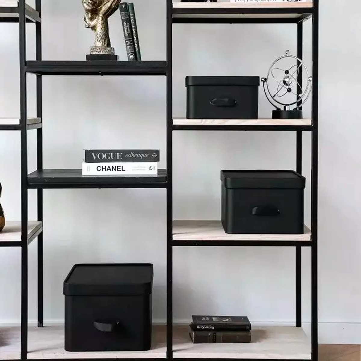 Коробка для хранения Rompicato Cassa S, цвет черный