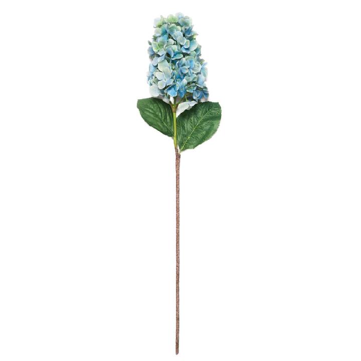 Искусственные цветы Silk-ka Гортензия 88см, цвет голубой