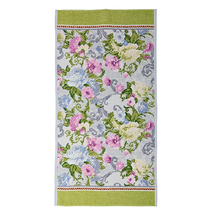 Полотенце Feiler Ekaterina 50x100см, цвет зеленый