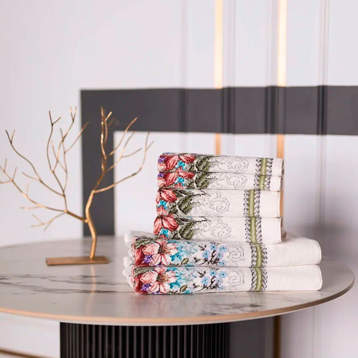 Полотенце Feiler Josephine 37x50см, цвет фисташковый