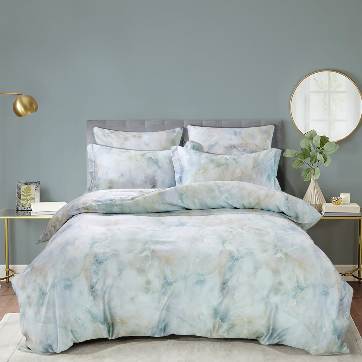 Комплект постельного белья семейный Pappel Merga