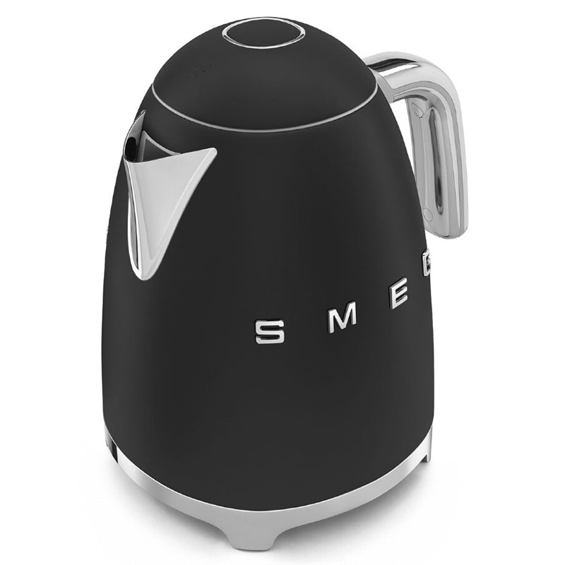 Чайник электрический Smeg 50’s Style, черный матовый