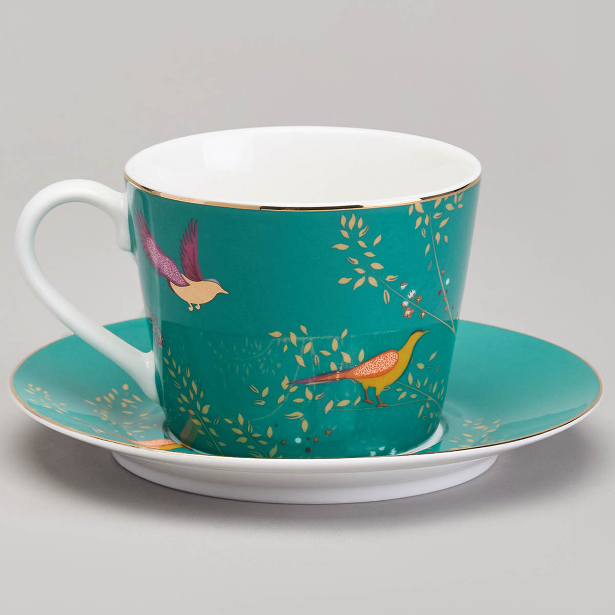 Чайная пара 220мл Lefard Golden Birds