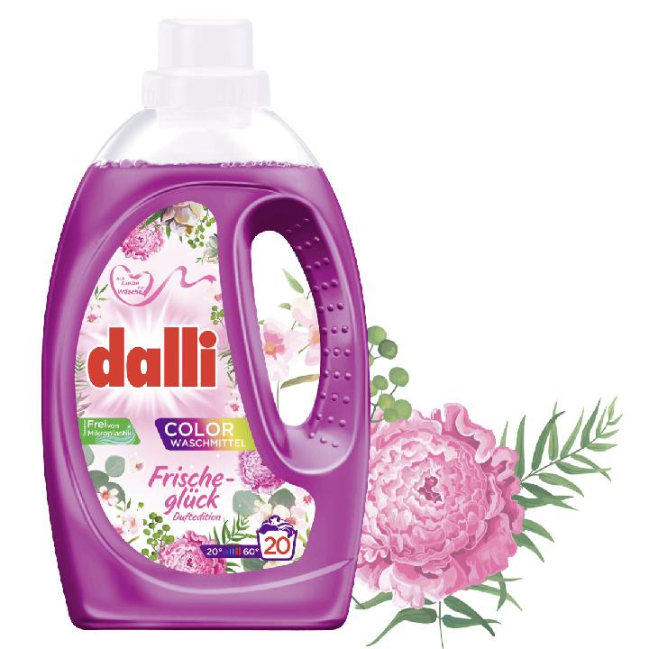 Гель-концентрат для цветного белья Dalli Color с цветочными ароматом