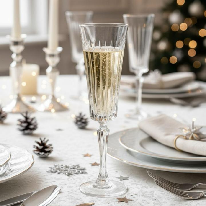 Набор бокалов для шампанского RCR Cristalleria Italiana Timeless 210мл