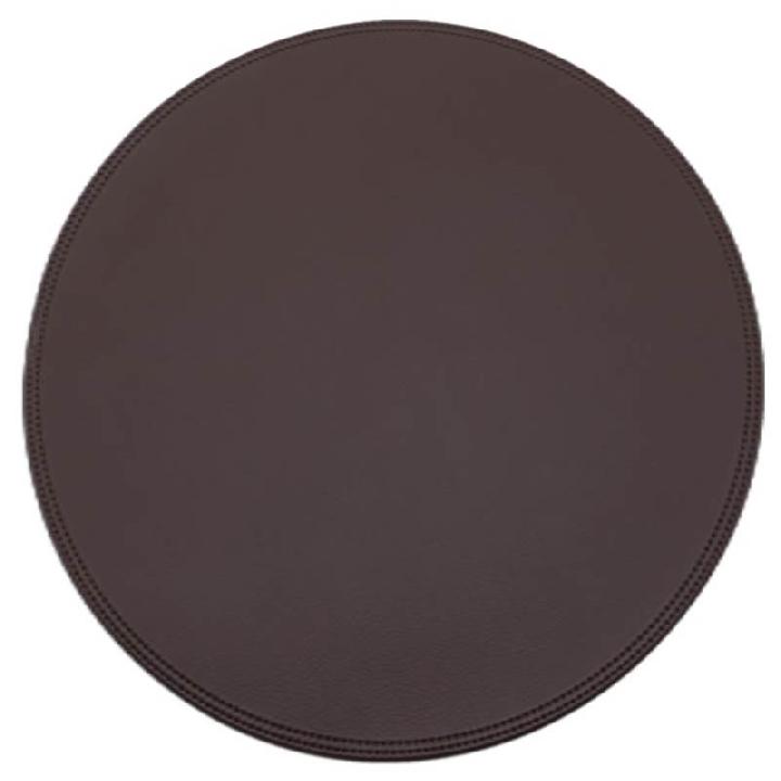 Салфетка под посуду Zapel круглая 38см dark brown