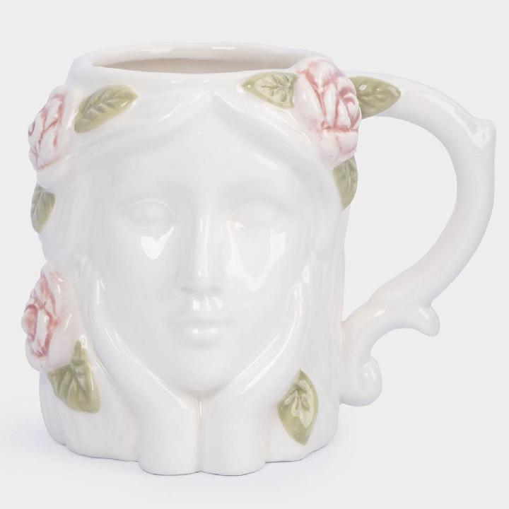 Кружка Anna Lafarg Девушка с тюльпанами