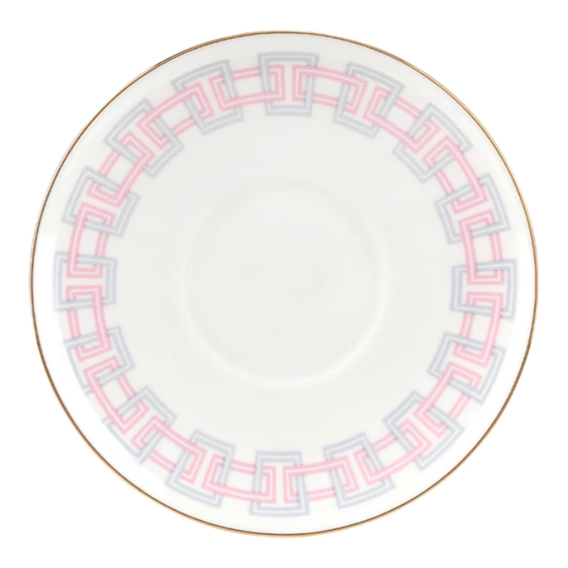 Чайная пара Императорский фарфоровый завод Геометрия