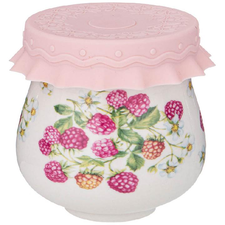 Баночка с силиконовой крышкой Lefard Ягоды Малина 180мл