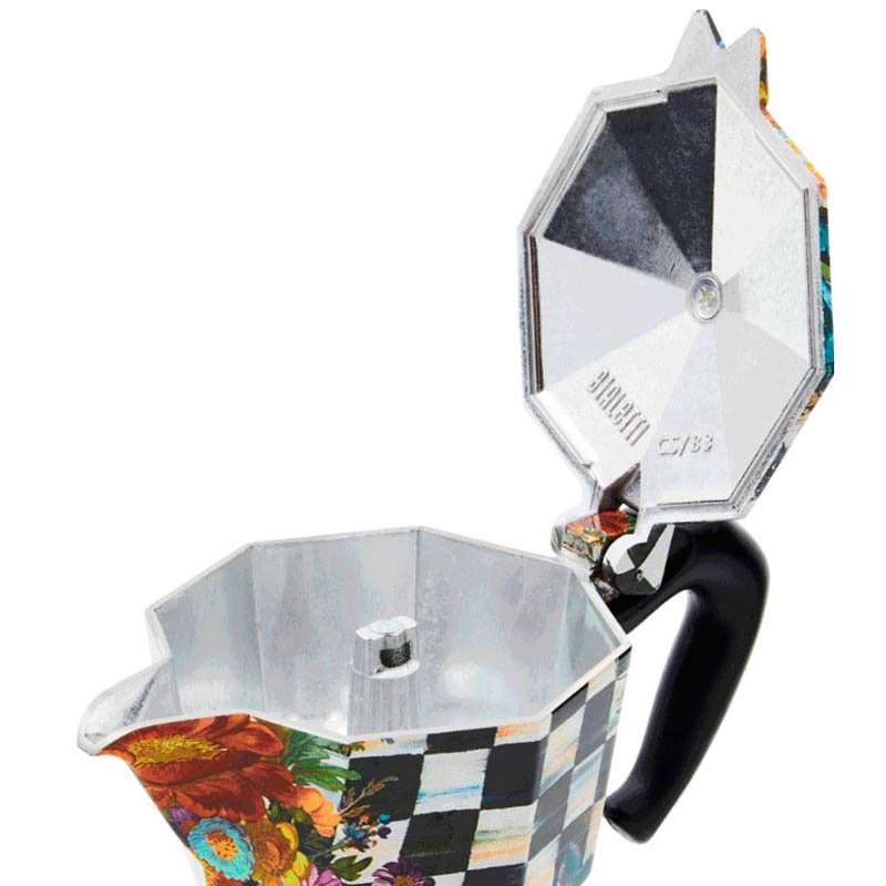 Гейзерная кофеварка Bialetti Moka Express MacKenzie 6 порций