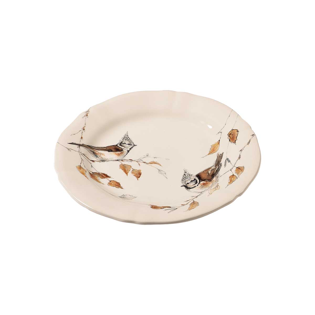 Набор тарелок десертных Gien Oiseaux Foret, 4шт