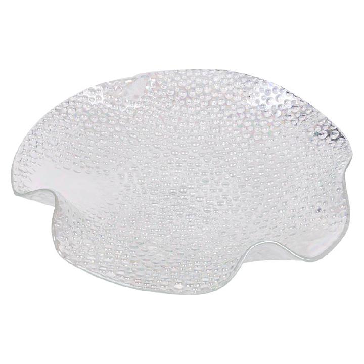 Блюдо декоративное Yalos Bubble, цвет кристалл