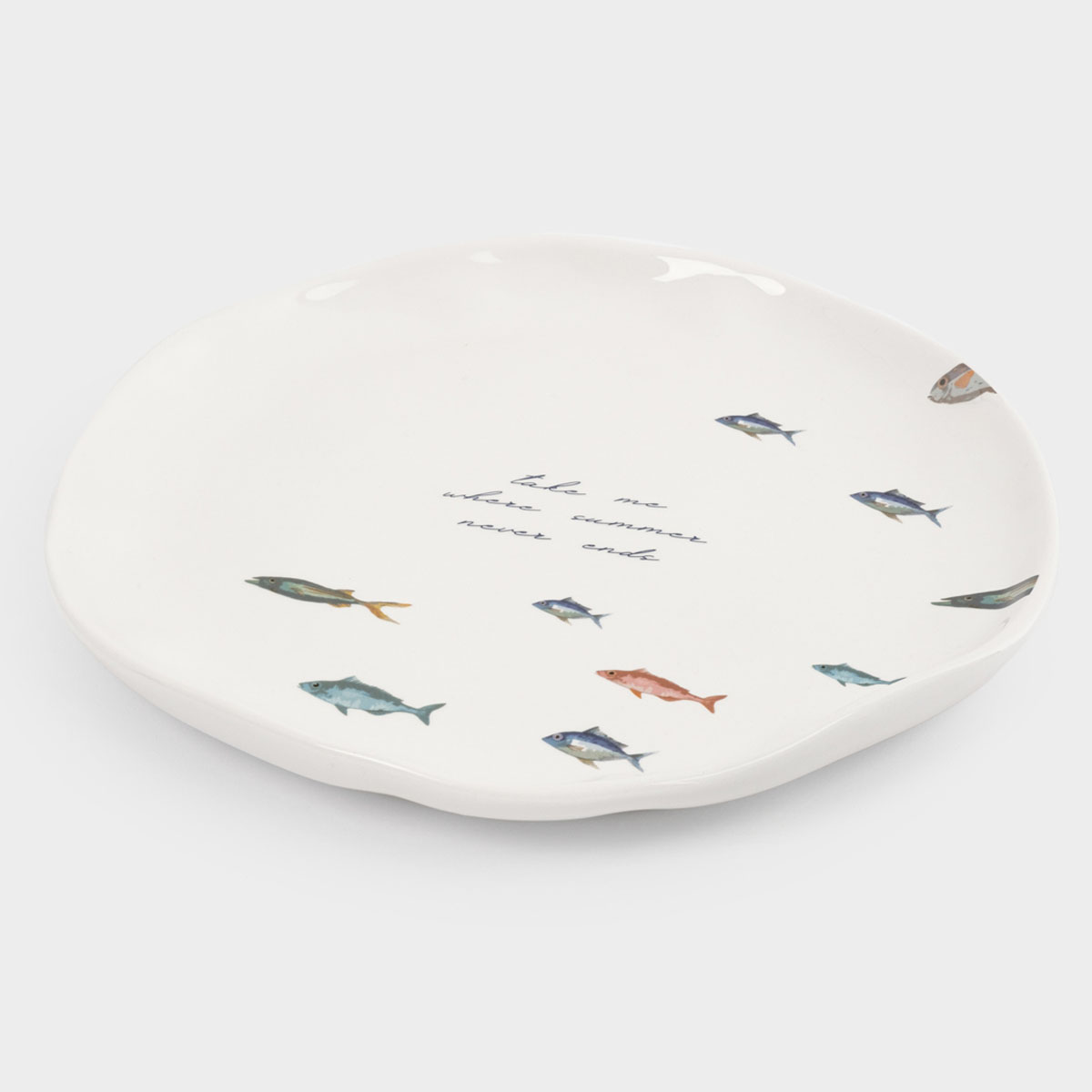 Тарелка обеденная Anna Lafarg Море