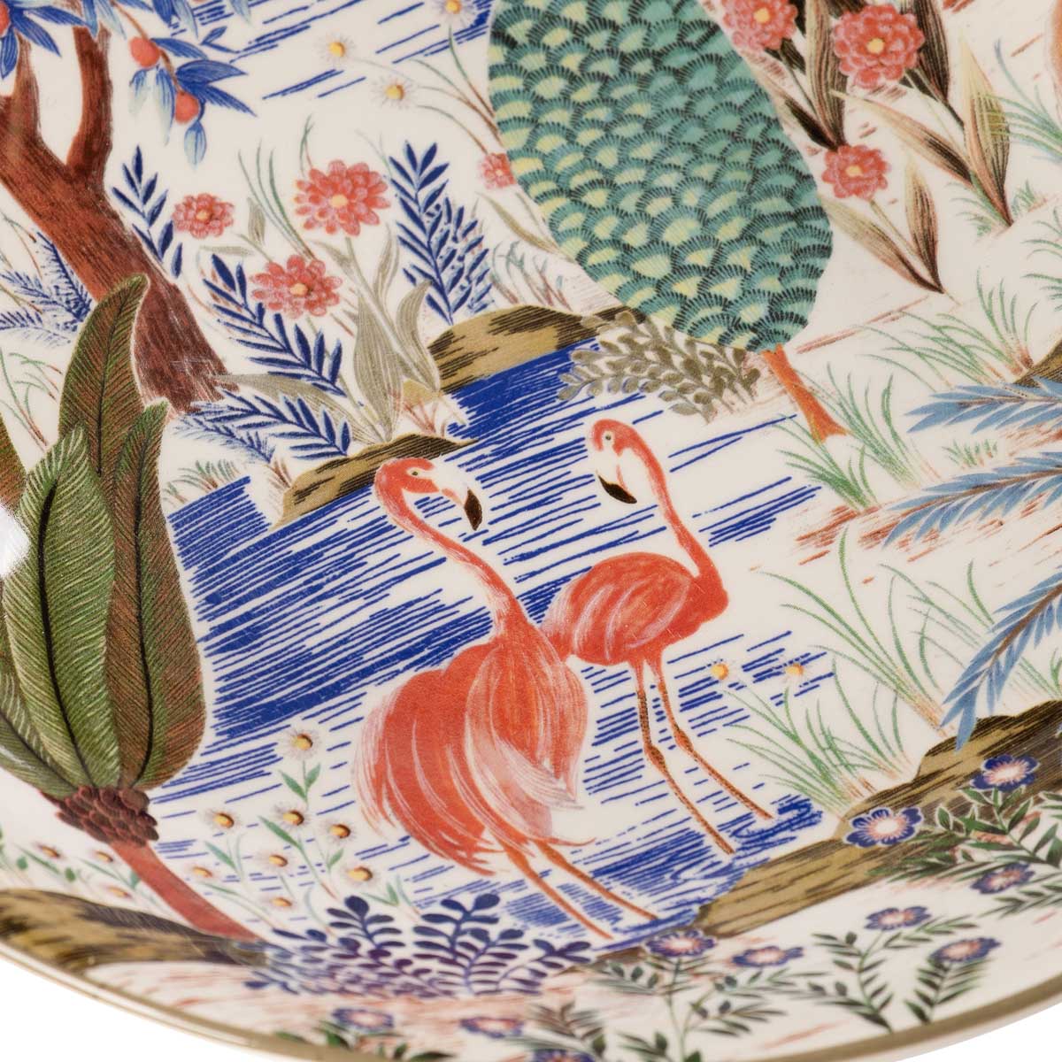 Набор тарелок глубоких Gien Le Jardin Du Palais 22см, 4шт