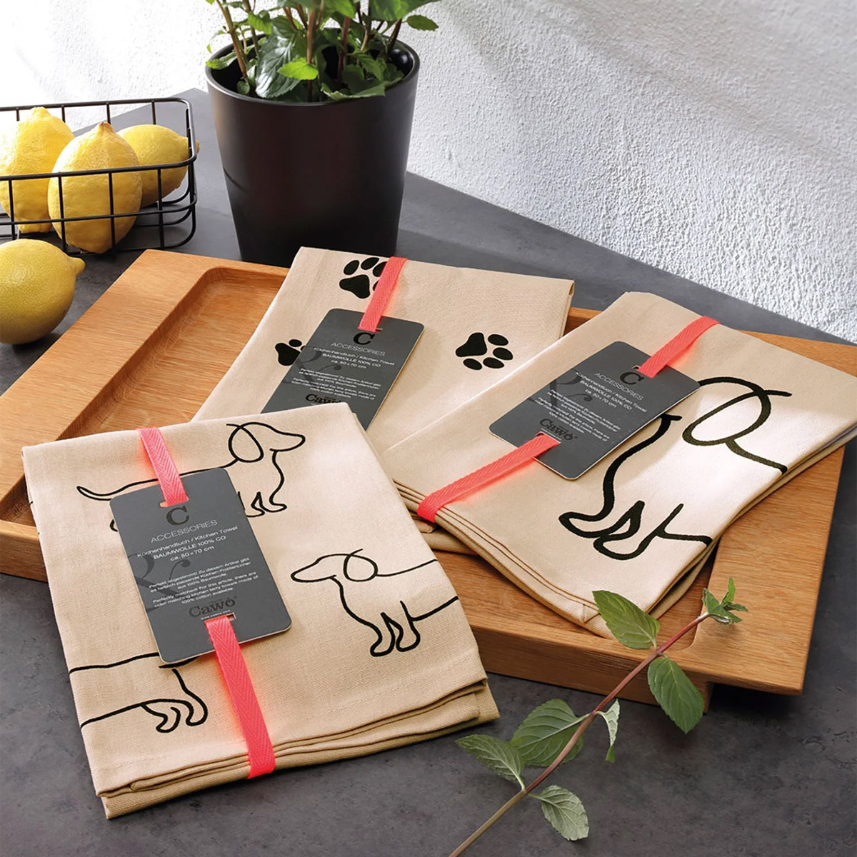 Полотенце кухонное Cawo Companion 50x70см