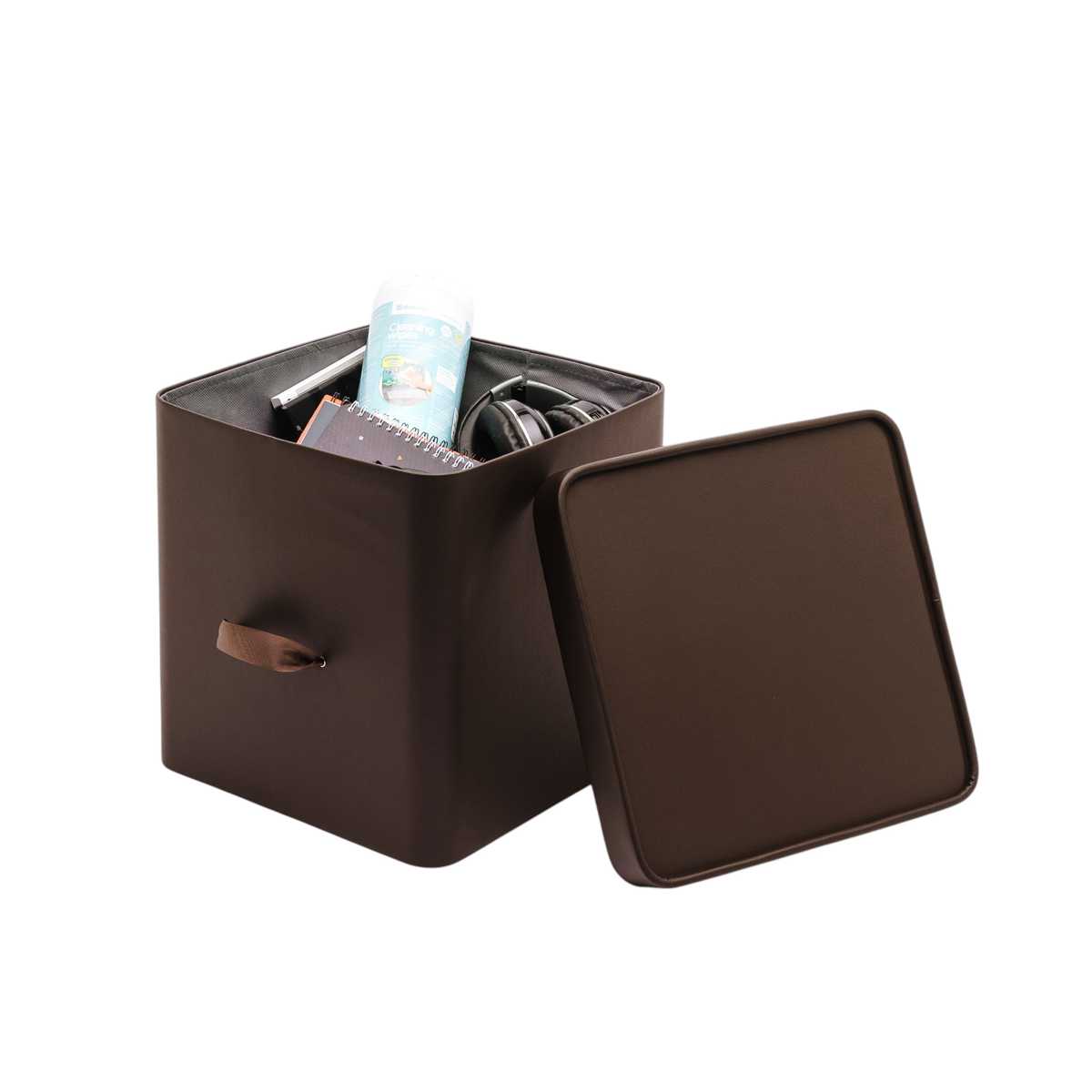 Коробка для хранения Rompicato Cube S, цвет коричневый