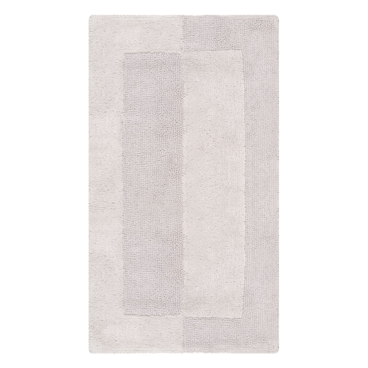 Коврик для ванной 70x120см Kleine Wolke Havanna, серебряный