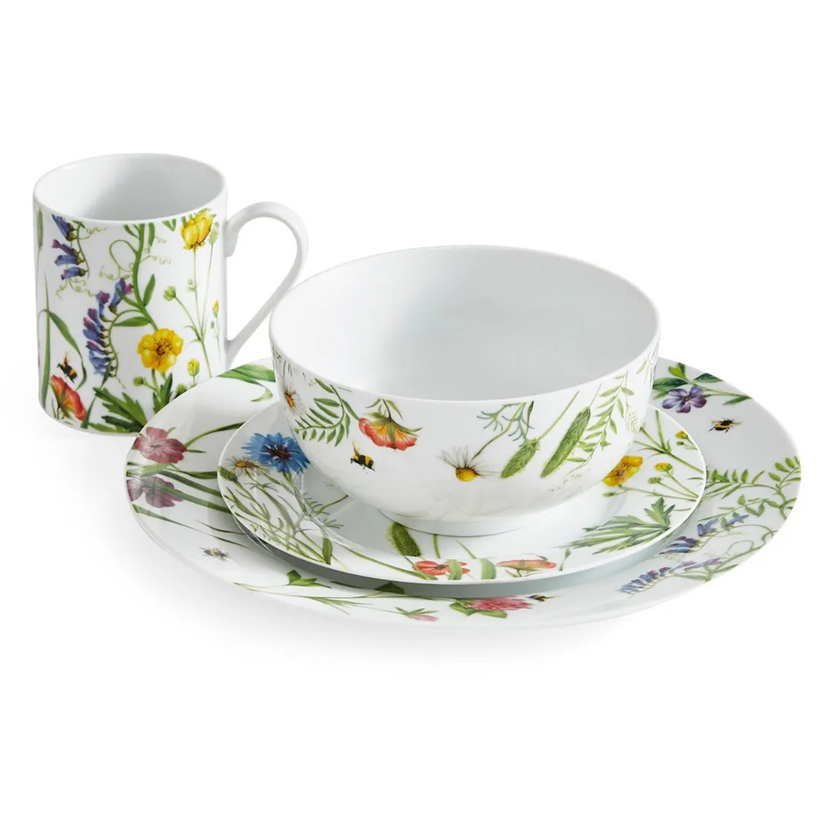 Сервиз Portmeirion Bumble Bee 16 предметов на 4 персоны