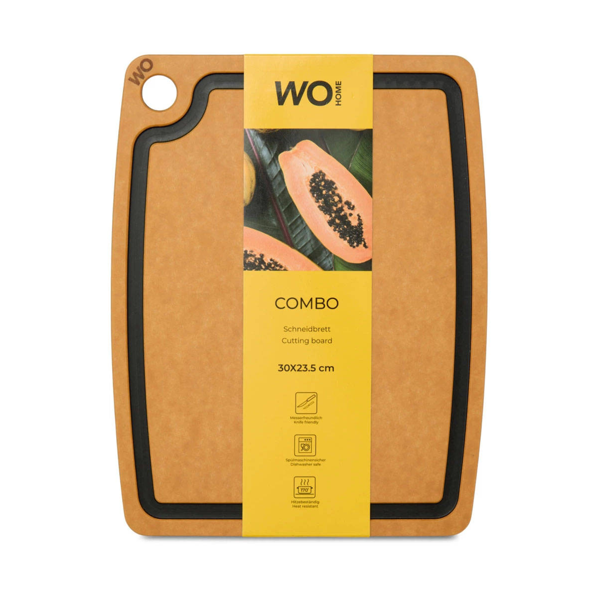 Доска разделочная Wo Home Сombo 30х23,5см