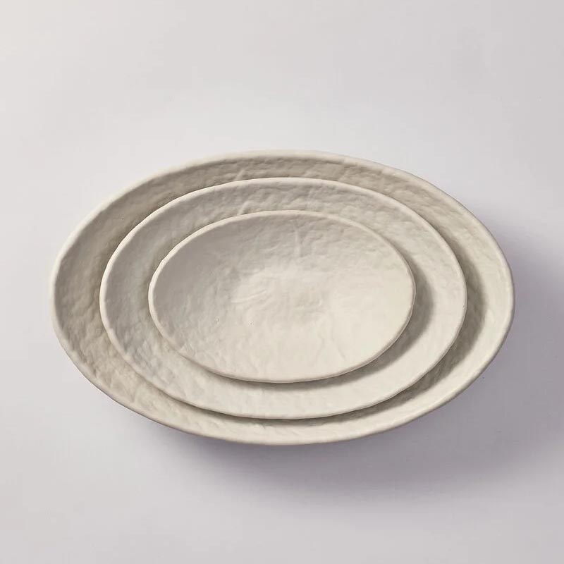 Салатник 19x13x5см Kenai Ceramics PuraSangre, белый