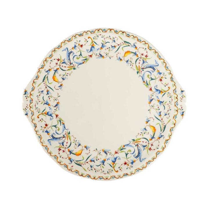 Блюдо для торта Gien Toscana с ручками 34см