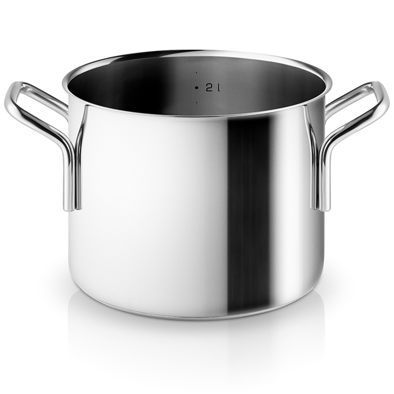 

Кастрюля Stainless Steel 2.2 л, Металлик