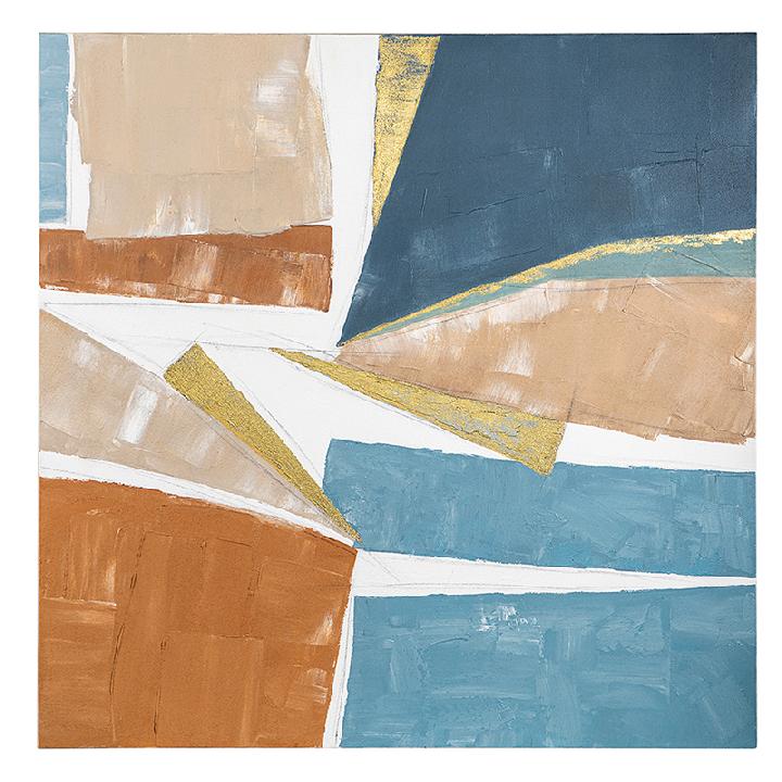 Панно декоративное с ручной росписью Bergenson Bjorn By Feel 100х100см