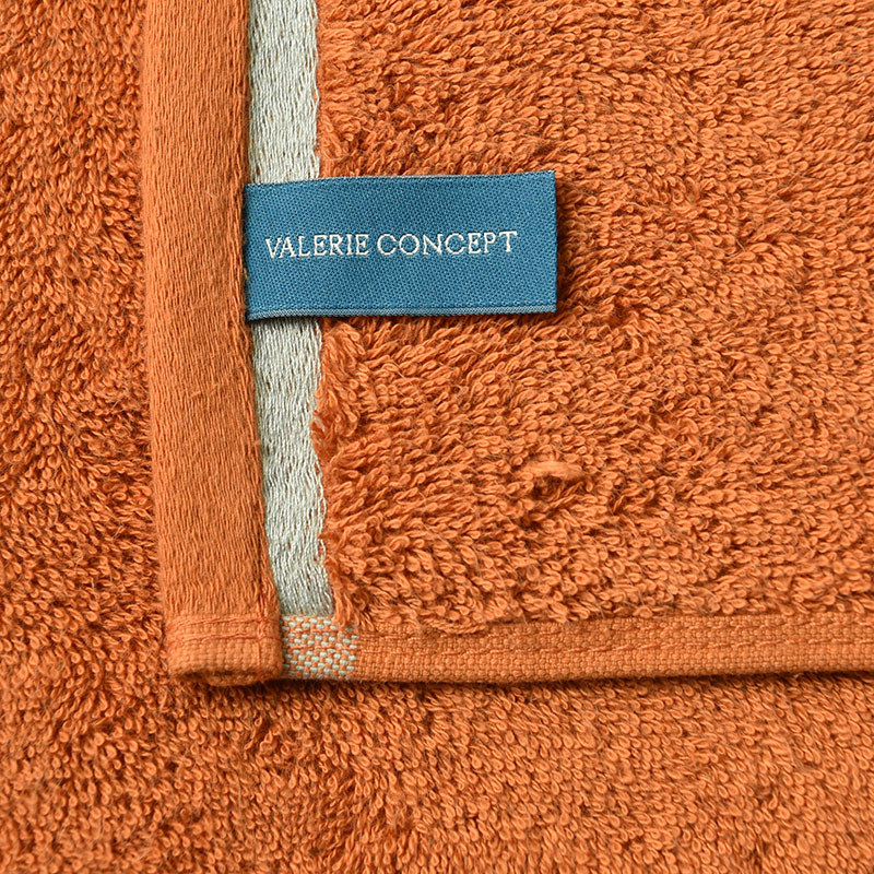 Полотенце махровое VLR CONCEPT 70x140, цвет терракотовый