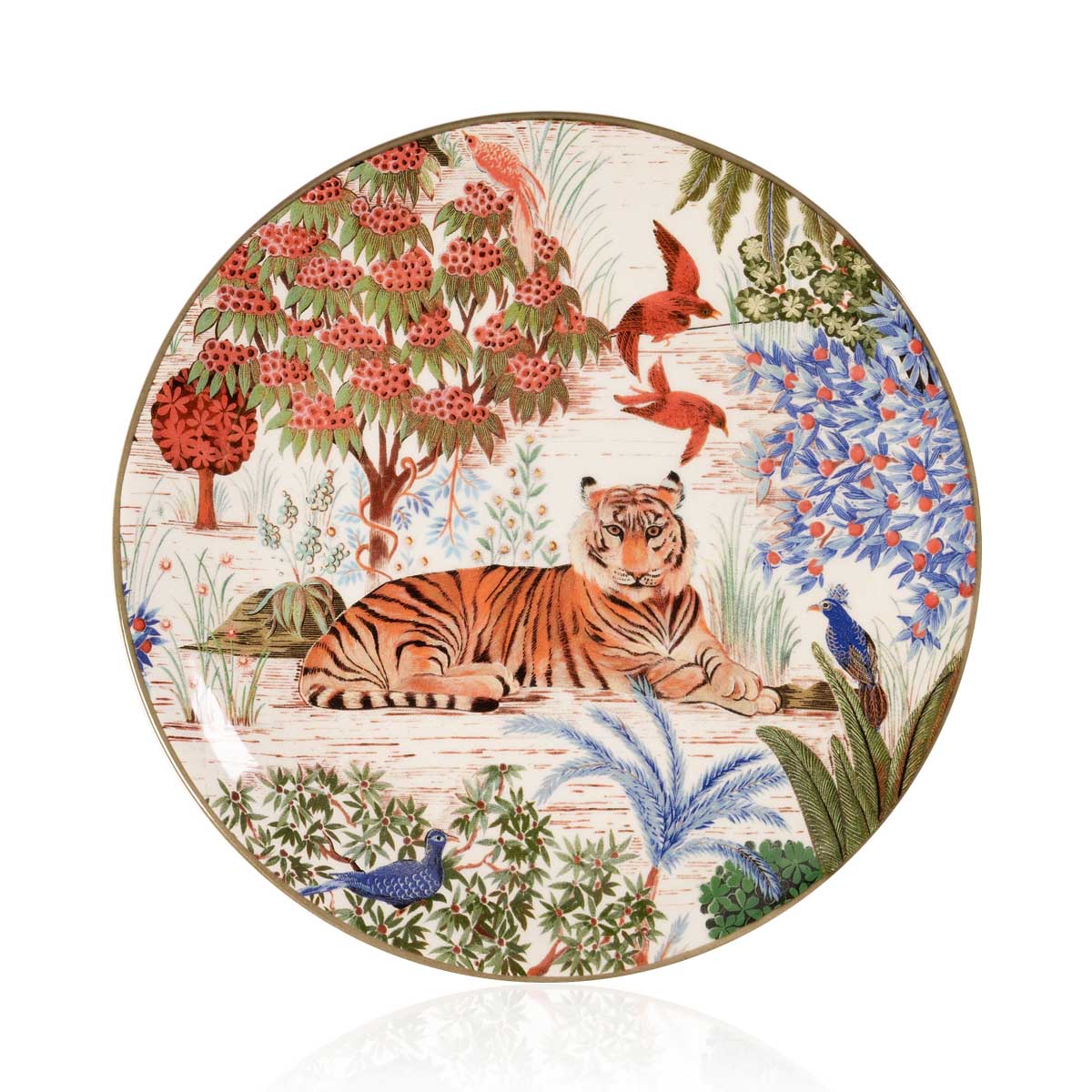 Тарелка для канапе Gien Le Jardin Du Palais Тигр