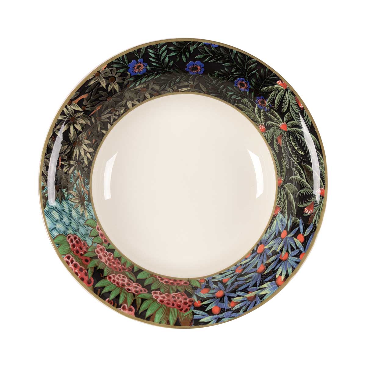 Набор тарелок для хлопьев Gien Le Jardin Du Palais 4шт