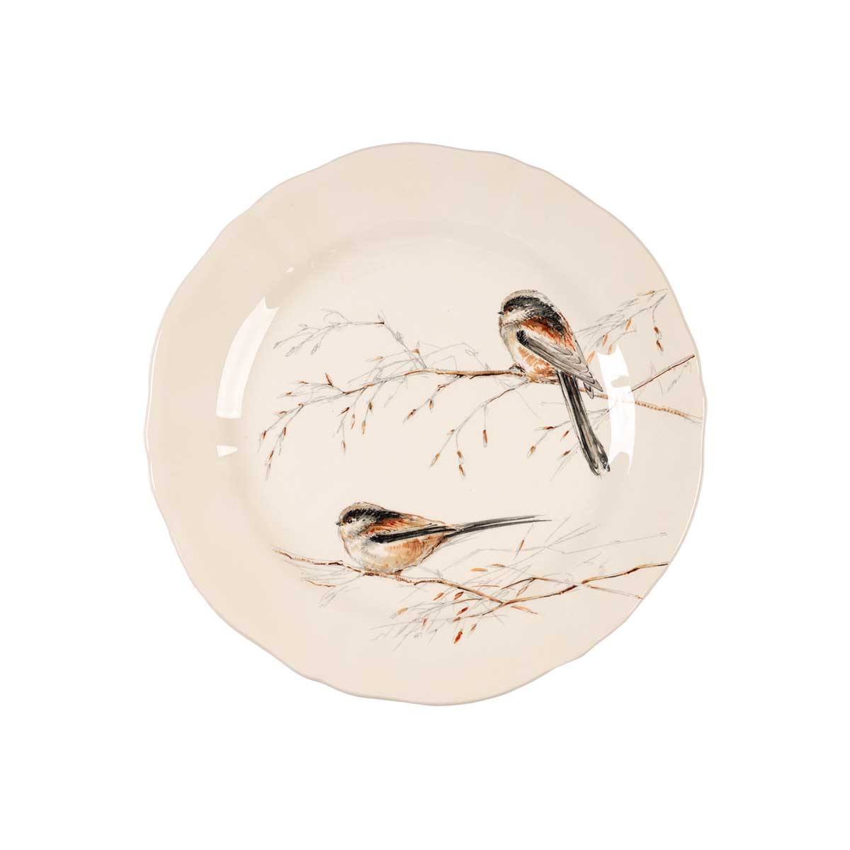 Набор тарелок десертных Gien Oiseaux Foret, 4шт