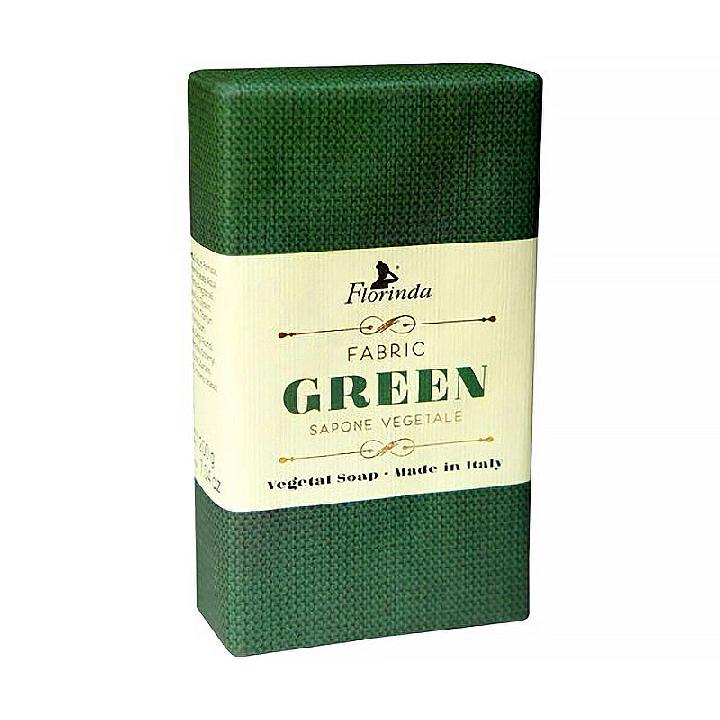 Мыло туалетное Florindia Итальянские Ткани. Изумрудный шелк