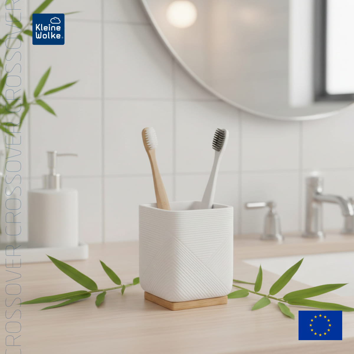 Стакан Kleine Wolke Crossover White