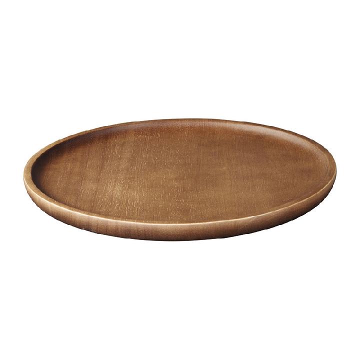 Тарелка деревянная Asa Selection Wood Dark 25см