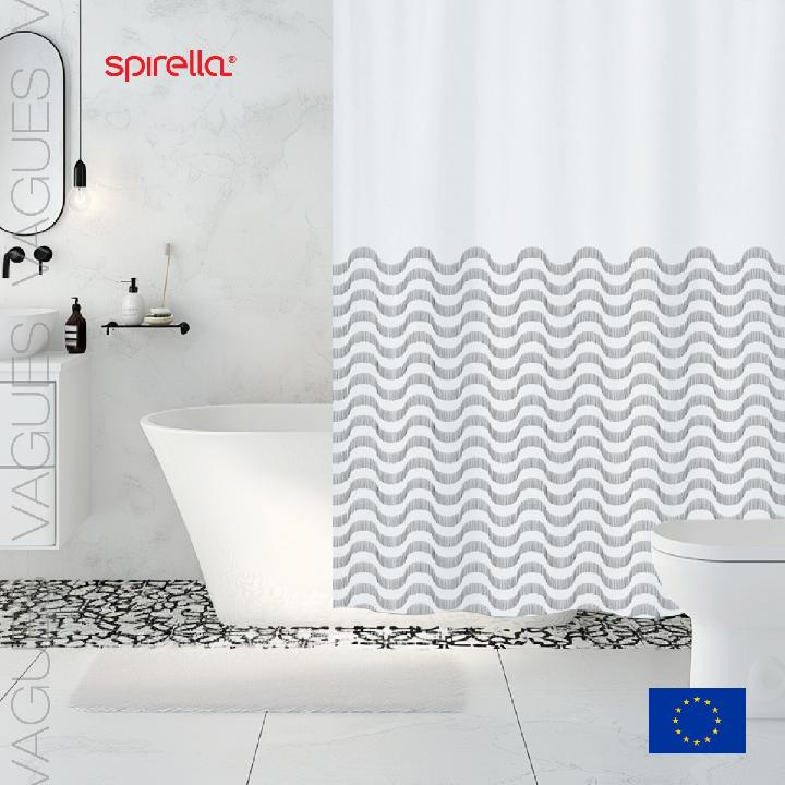 Штора для ванной комнаты Spirella Vagues