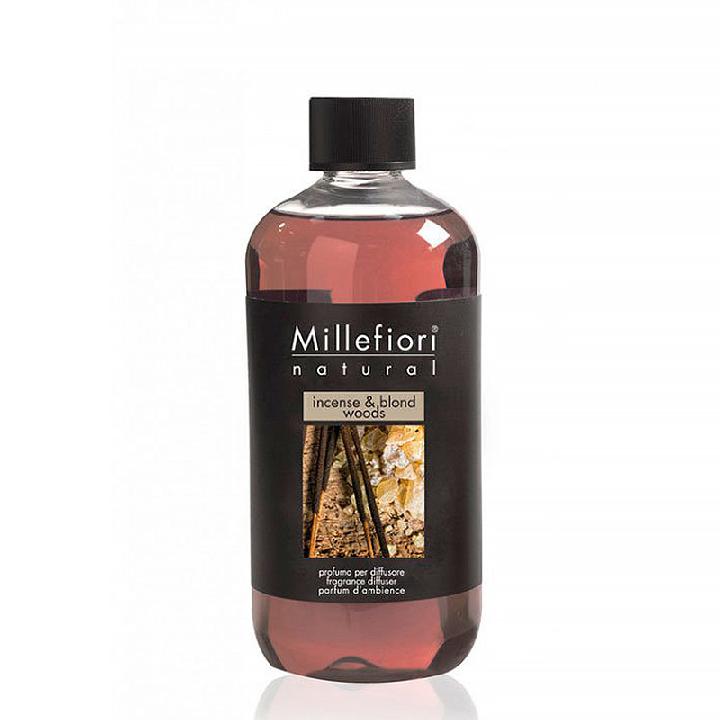 Сменный аромат для диффузора Millefiori Milano Incense & blond woods