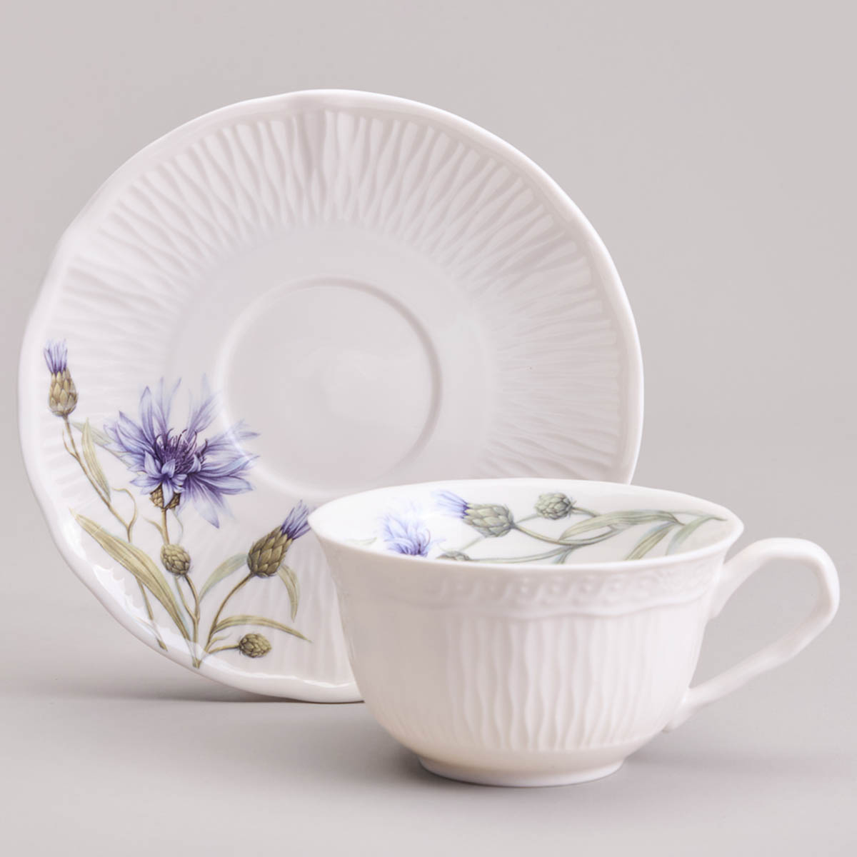 Чайный сервиз Lefard Васильки 19 предметов на 6 персон