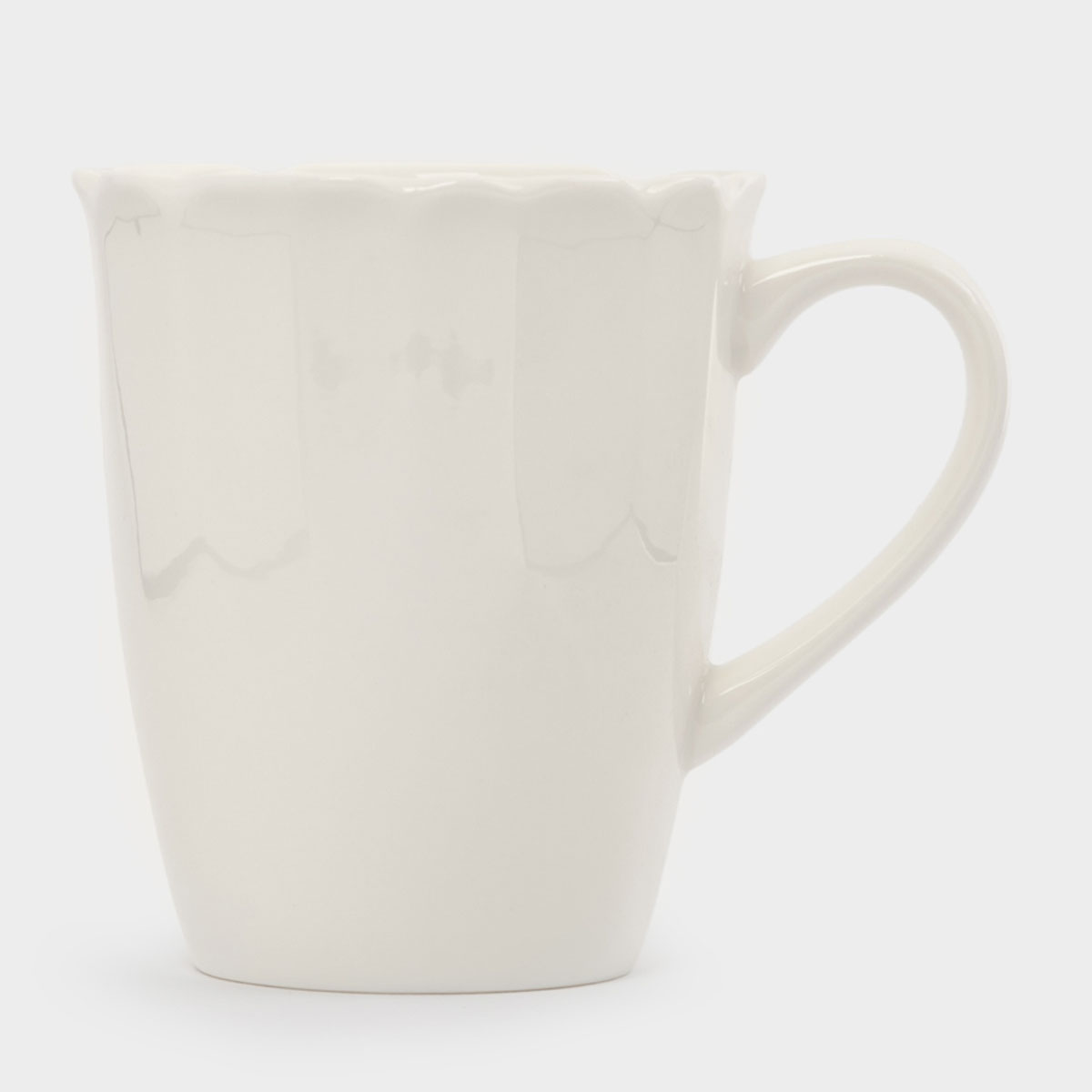 Кружка Anna Lafarg White Ocean Волнистый край