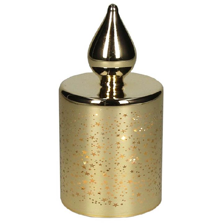 Свеча LED Andrea Fontebasso Stardust 14см